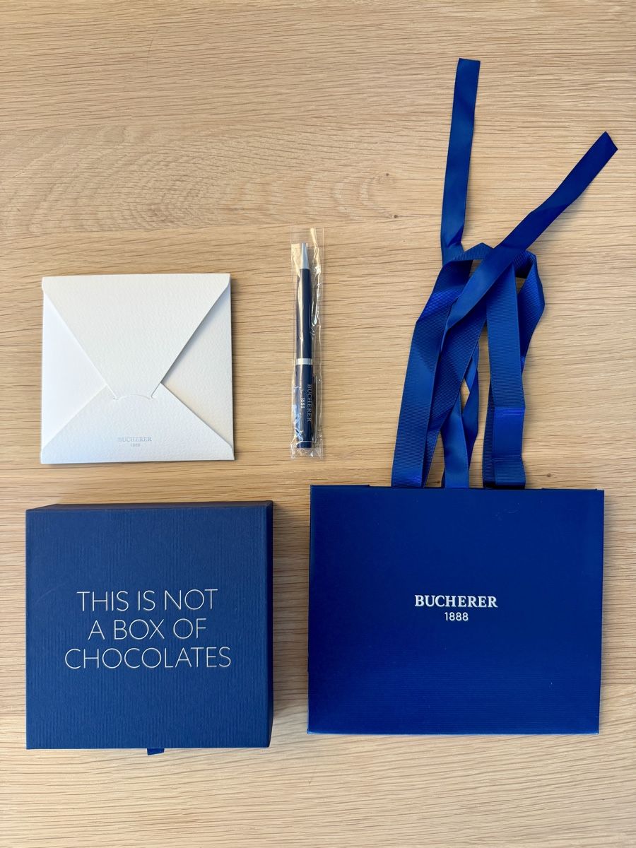 Bucherer Orologi: Bucherer  Uhren Pflegeset mit extra Poliertuch – Nuovo (secondo la descrizione) da Buochs venduto da Doppio 1