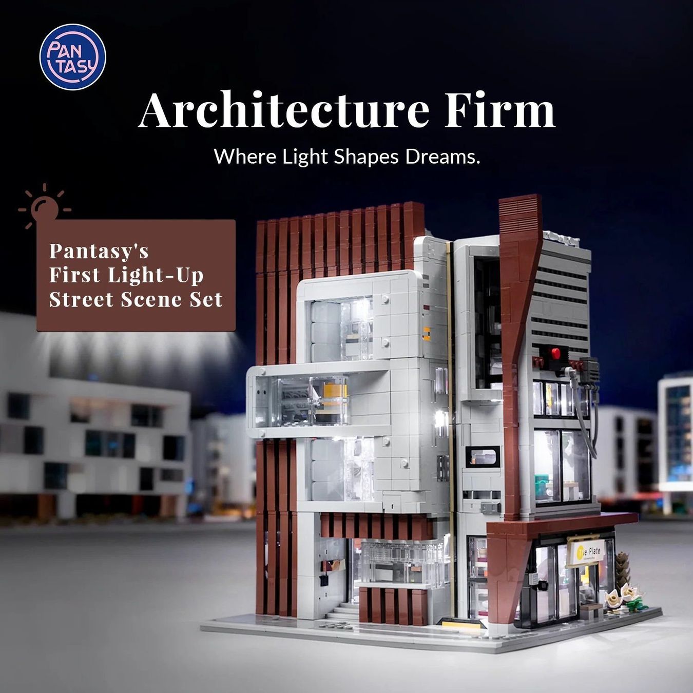 Lego Kit di costruzioni: Pantasy Original Jeu de construction Architecture Firm – Nuovo e nell'imballaggio originale da St-Imier venduto da ATTAKSHOP 1