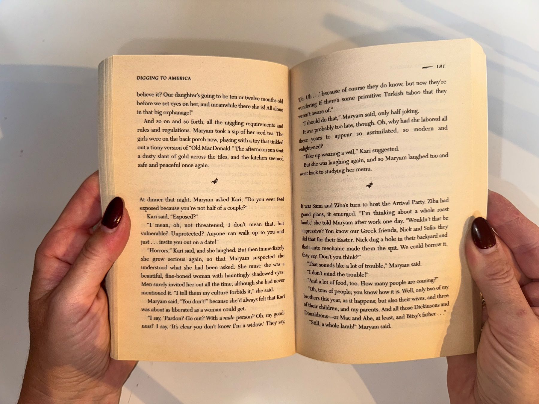 Bücher: NOVEL: Ann Tyler, Digging to America – Gebraucht aus Grosswangen von English_books 5