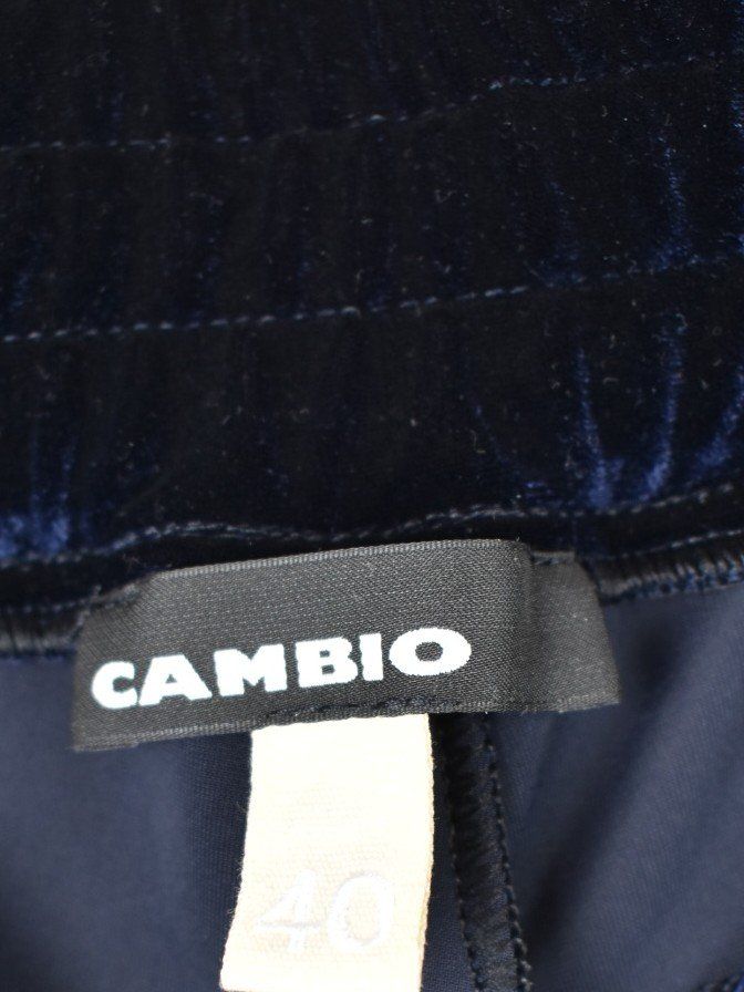 Cambio Pantaloni: Cambio Hose, Samtoptik, Gr.40, dunkelblau – Usato da Nürensdorf venduto da 2ND_STORY 8