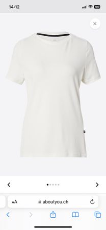 On T-Shirt 'Focus' in Weiß , Gr. L