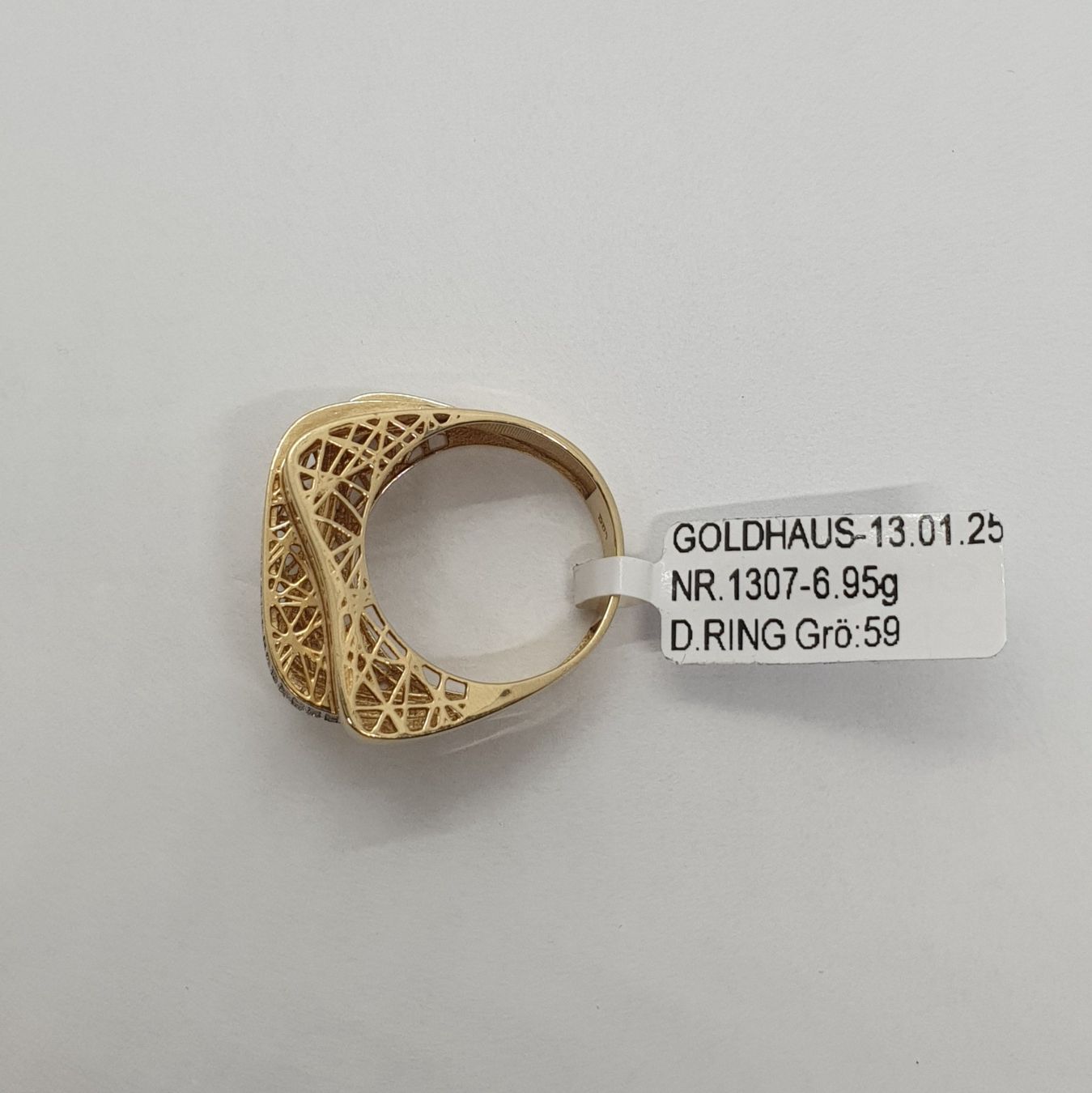 Anelli: Echt 14K Gold Ring – Usato da Luzern venduto da Luzern-Goldhaus 3