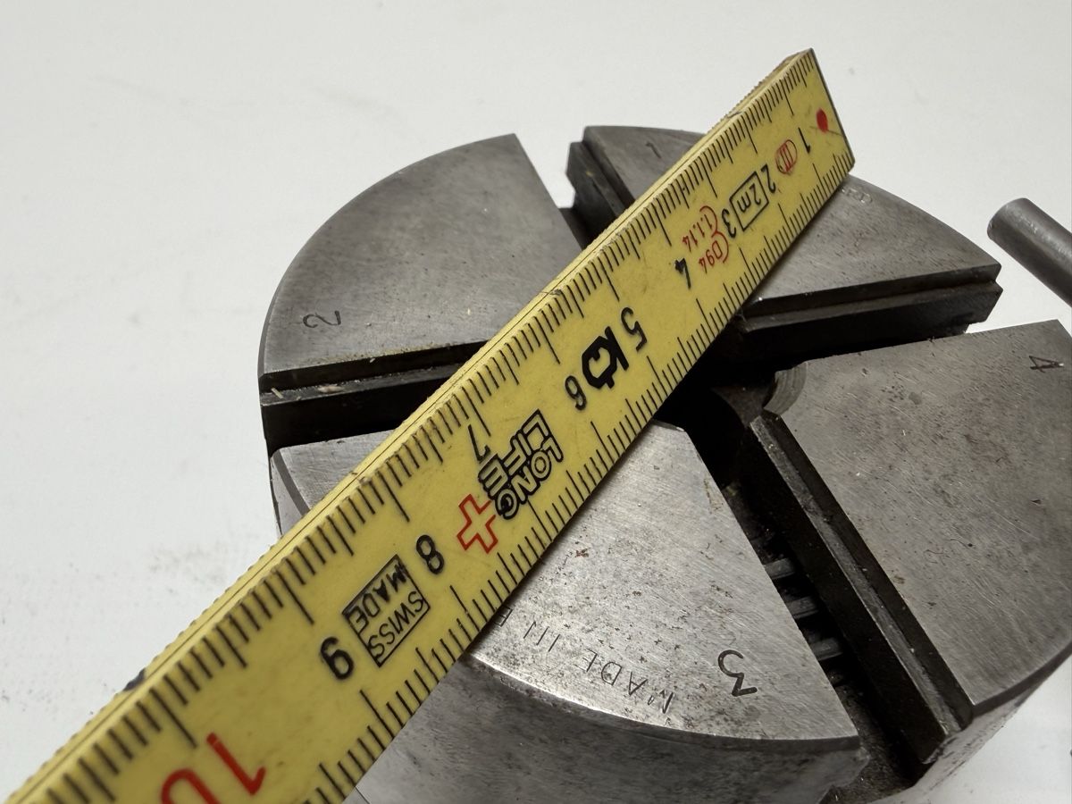 Tutti gli attrezzi: Vierbackenfutter 80mm Drehfutter 4-Backenfutter 4BF  – Usato da Boswil venduto da ABLagerBoswil 3