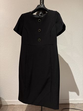 Elegantes schwarzes Kleid Gr. 36