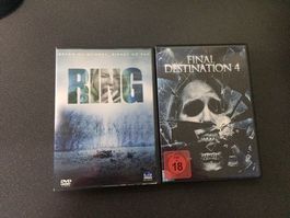 2 DVD Horror RING + Final Destination 4