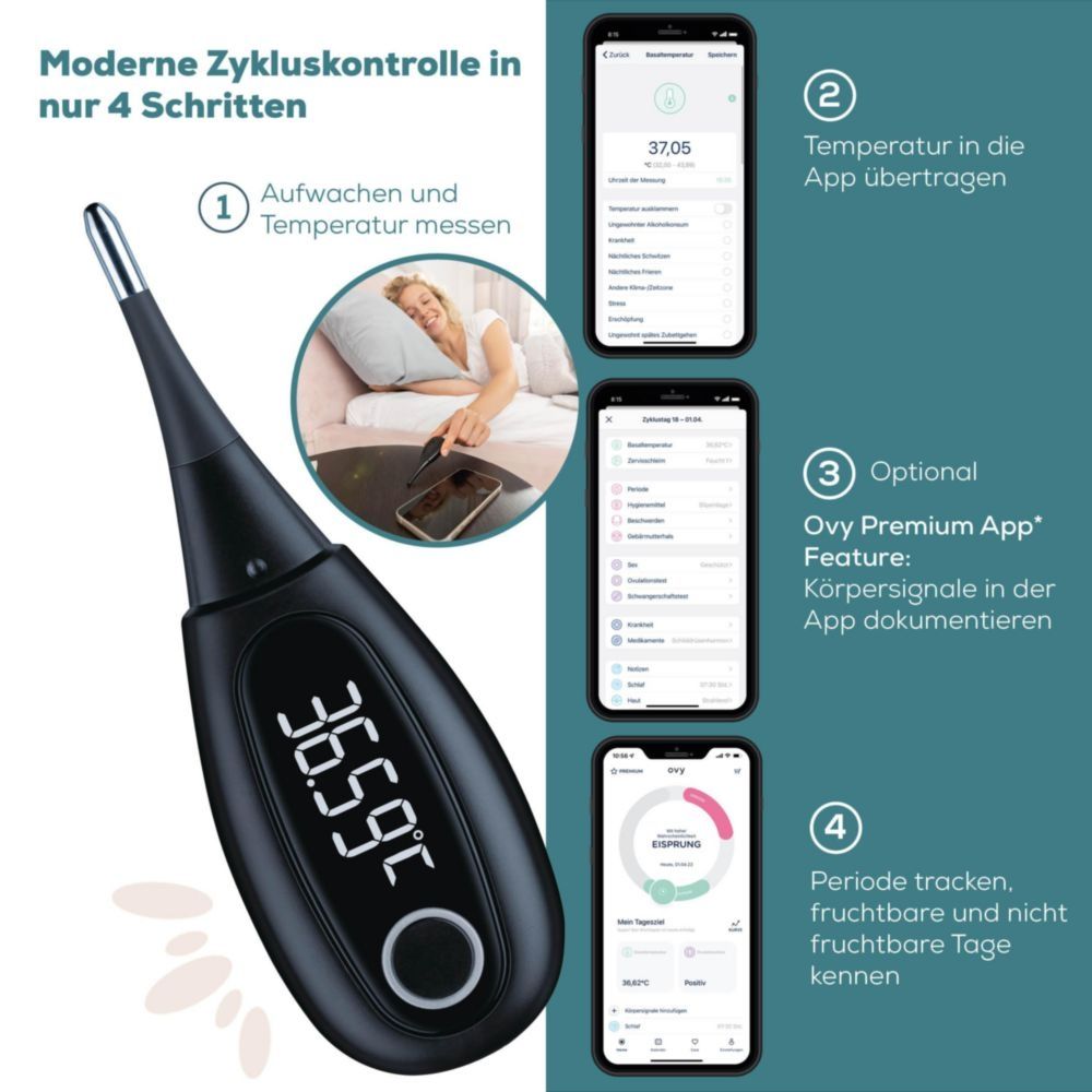 Beurer Misurare: Beurer Basalthermometer OT30 - neuwertig! – Nuovo e nell'imballaggio originale da Ilanz venduto da Sameya 9
