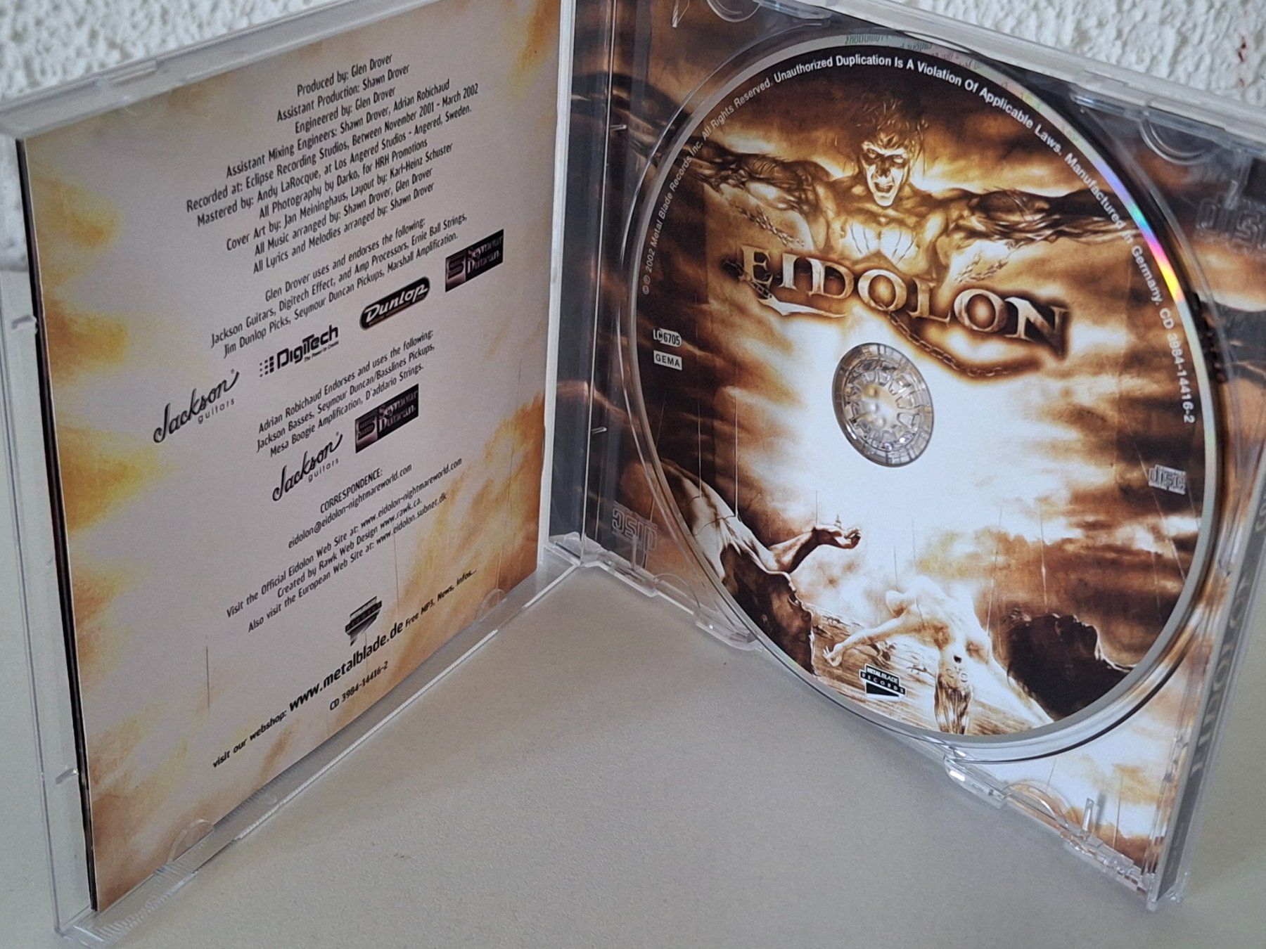 CDs: CD EIDOLON - COMA NATION ( Power - Metal DE ) – D'occasion à Aarberg par Jackup1 2