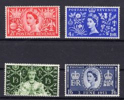 R5335  /  Grande Bretagne 1953 neufs XX Couronnement