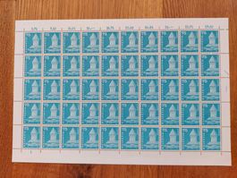 Postfrisch, gültige Schweizer Frankatur, Briefmarkenbogen