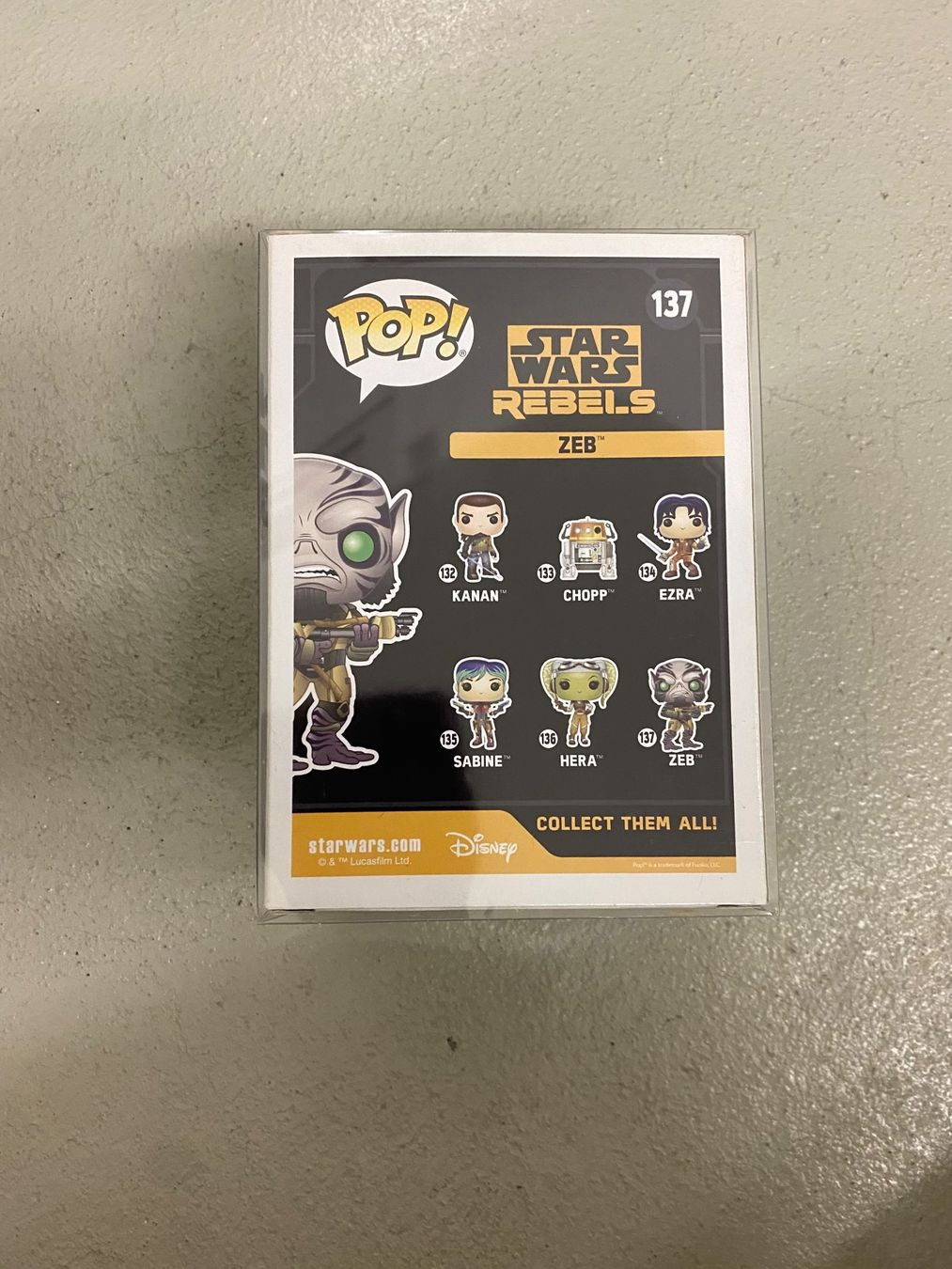 Star Wars Statuette: Funko Pop! Star Wars Zeb Nr. 137 – Usato da Adlikon b.Regensdf venduto da sof_v82f 1