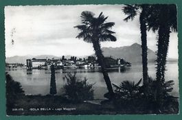 Isola Bella e Lago Maggiore, 1956, gelaufen
