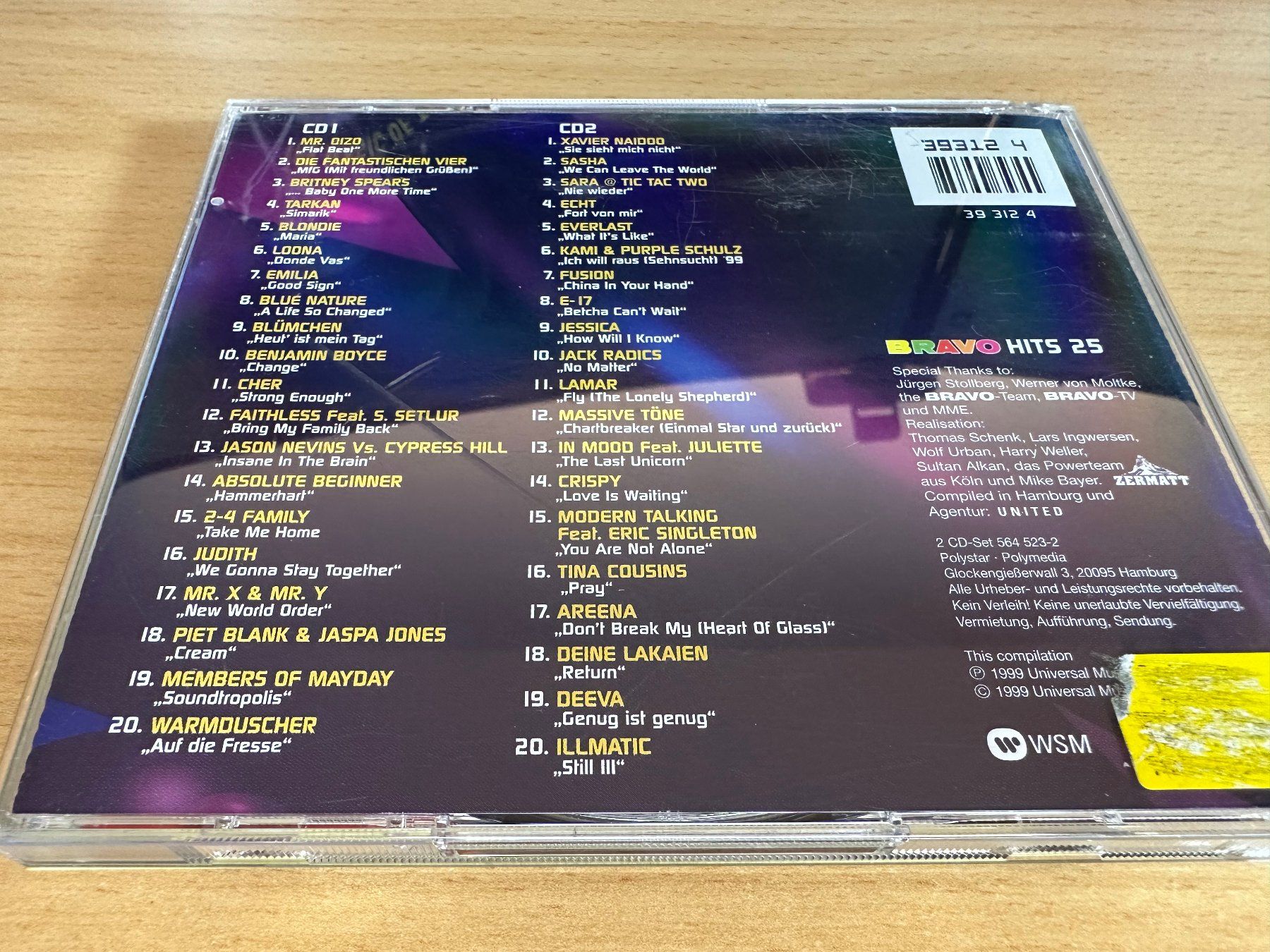 CD: Various – Bravo Hits 25 - 2 CD – Usato da Rikon im Tösstal venduto da Alpenmutz 1