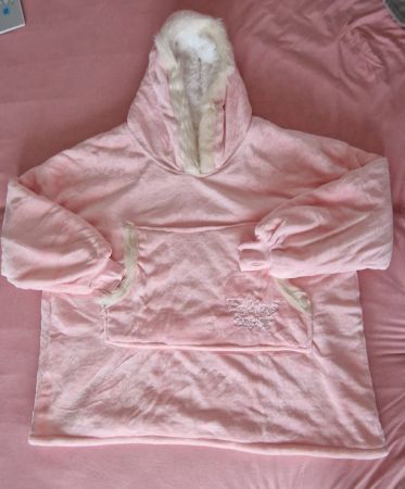 Flauschiger Oversized Decken-Pullover