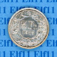 CHF___0.50 1943 -stgl 50 Rappen