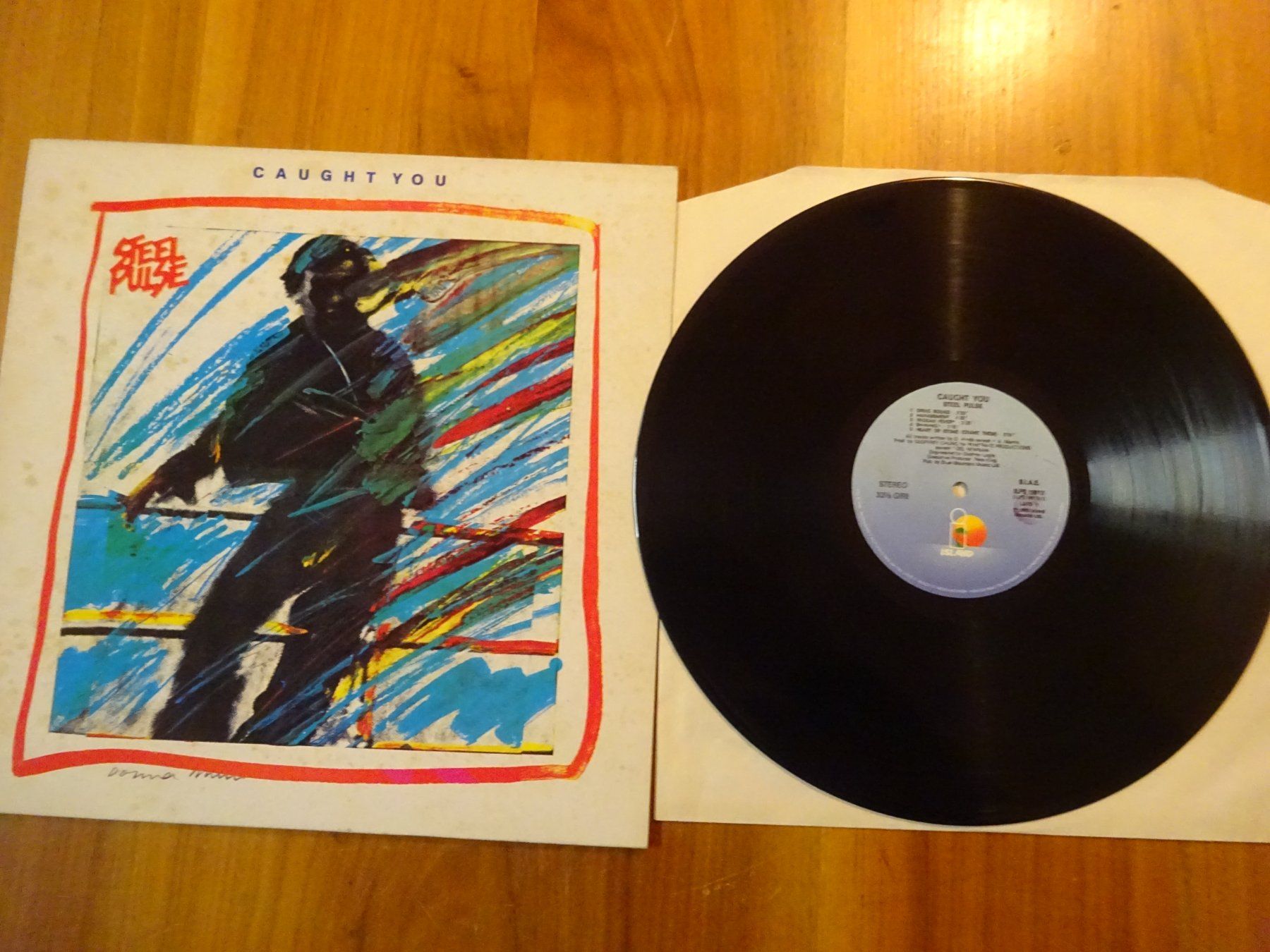 Dischi in vinile: STEEL PULSE ** CAUGHT YOU ** EXCELLENT – Usato da Luzern venduto da xrayspex99 1