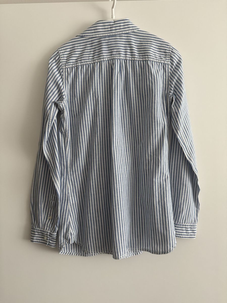 Tommy Hilfiger Blusen: Tommy Hilfiger Damen Hemd, Grösse 4, Gestreift – Gebraucht aus Zollikon von snowflake10- 1