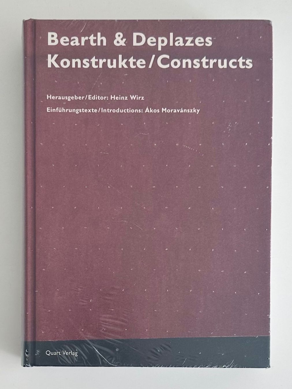 Libri: Bearth & Deplazes Konstrukte/Constructs – Nuovo e nell'imballaggio originale da Zürich venduto da sam_arn_