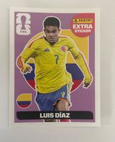 Panini WM 2026 Extra-Sticker Luis Díaz — Neuwertig!
