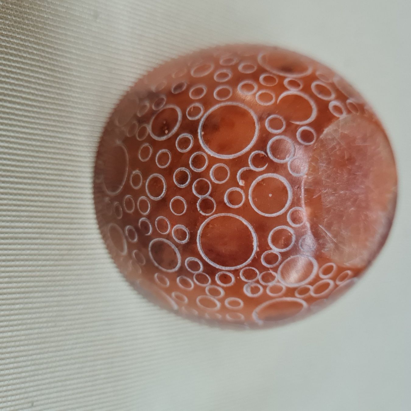 Portacandele: 2 Stk.Teelichthalter Speckstein orange/rot – Nuovo (secondo la descrizione) da Thierachern venduto da Staecketoeri 2