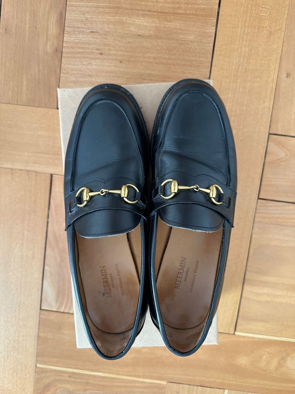 Scarpe da uomo: Meermin Horsebit Loafer Sz 8 – Usato da Zürich venduto da Michael_CK 1
