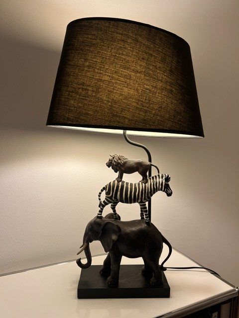 Lampade: Tischleuchte Safari "Löwe, Zebra, Elefant" – Nuovo (secondo la descrizione) da Egg b. Zürich venduto da GiorgioCavallo 3