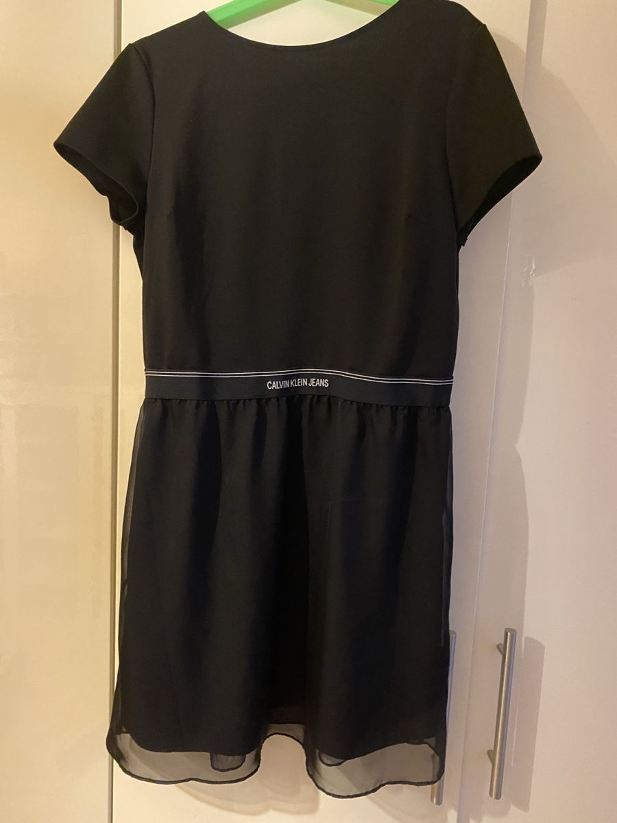 Calvin Klein Robes: Calvin Klein Kleid Schwarz Grösse 40  – Neuf (Voir description) à Merlischachen par aly_9ncj
