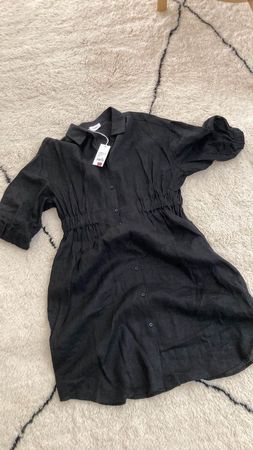 GLOBUS casual linen dress 36 new!