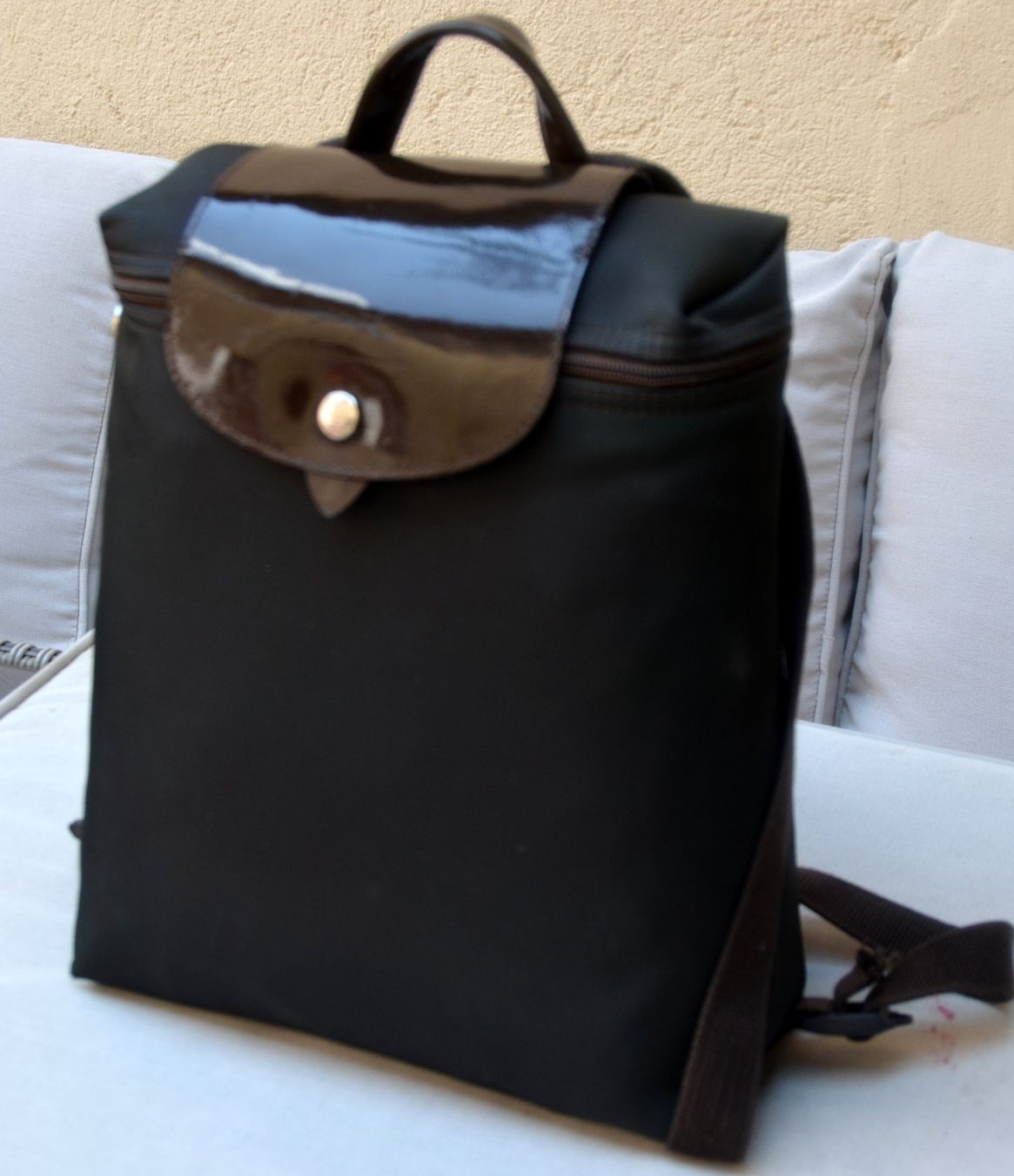 Longchamp Zaini: Rucksack Longchamp Le Pliage sac à dos – Usato da Collonges venduto da arashee 3