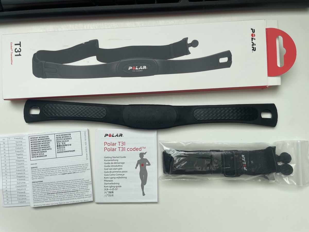 Misurare: Polar T31 coded mit Brustgurt und Anleitung – Usato da Ettingen venduto da 2xja