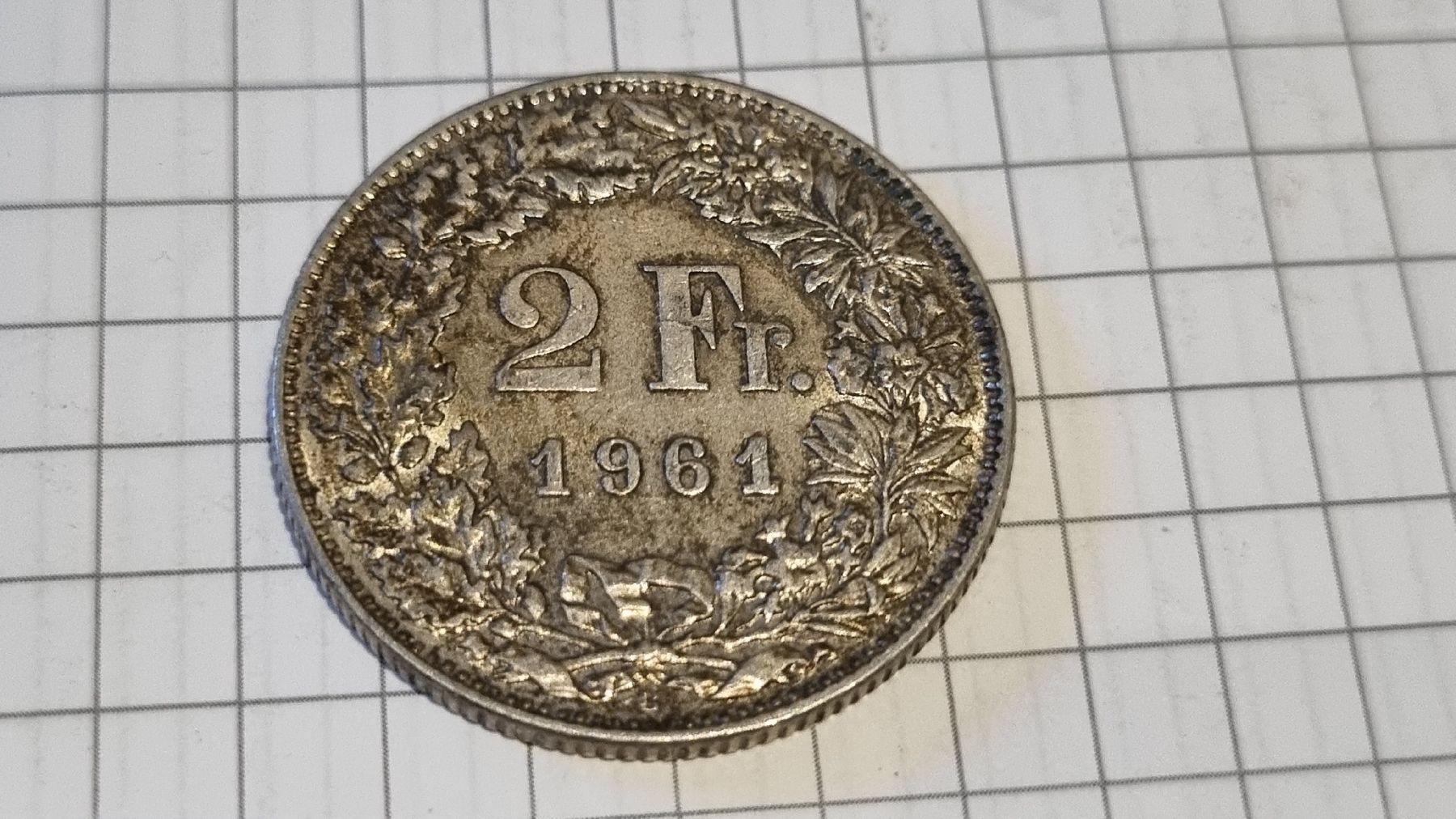 Bague Pièce De Monnaie En Argent - 2 Francs Suisse - Coin Ring - Neuf Avec étiquettes