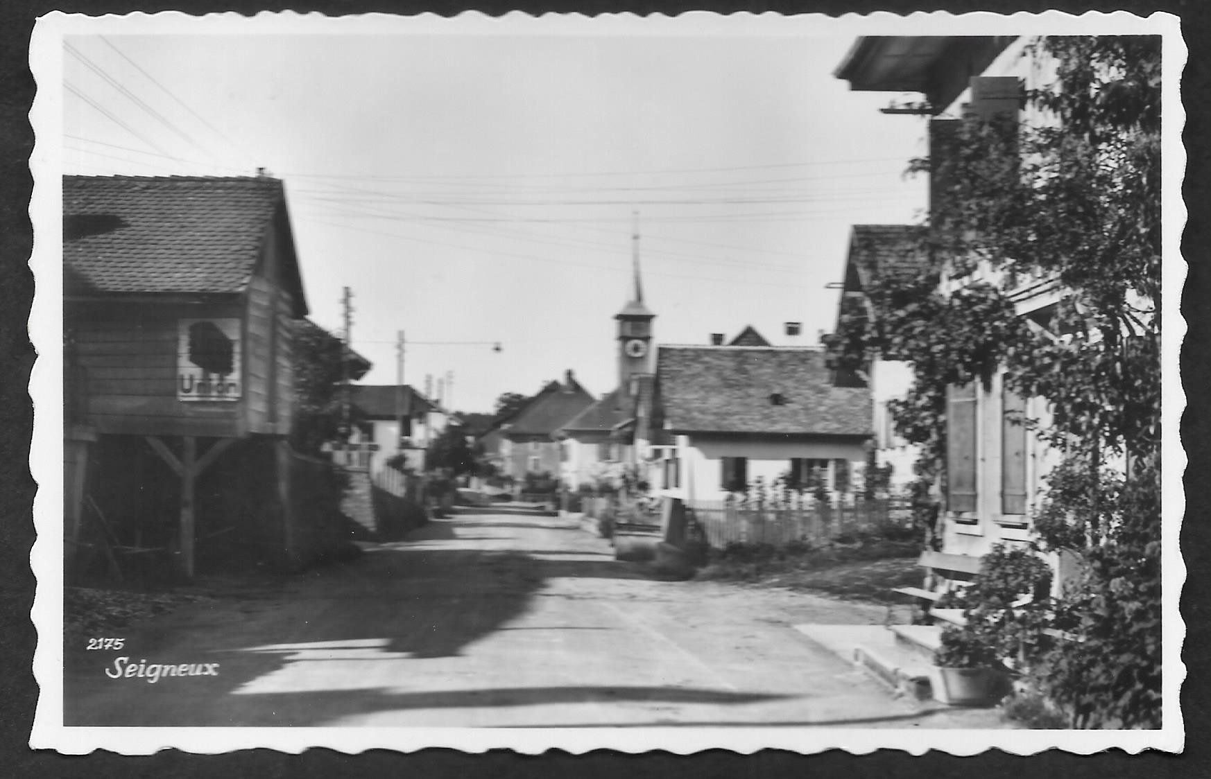 Cartes postales: Seigneux Strassenpartie – D'occasion à Olten par clotaldi