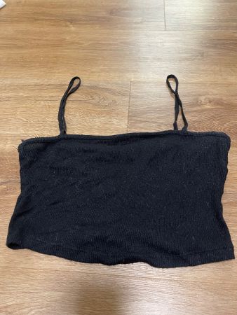 Zara Top schwarz Gr S