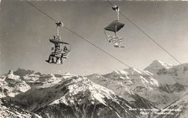 Braunwald (GL) Sesselbahn Kärpf und Hausstock
