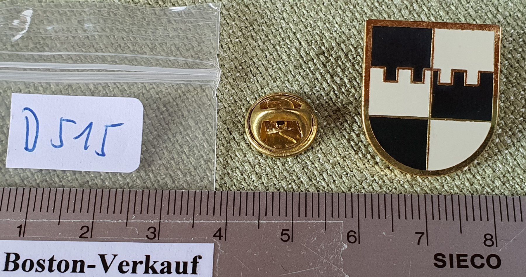 Sticker: D515 - Pin Gemeindewappen Muri BE – Usato da Reinach BL venduto da Boston-Verkauf 2