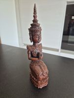 Thailändische Teppanom Holzfigur 27.5cm – Handgeschnitzter T