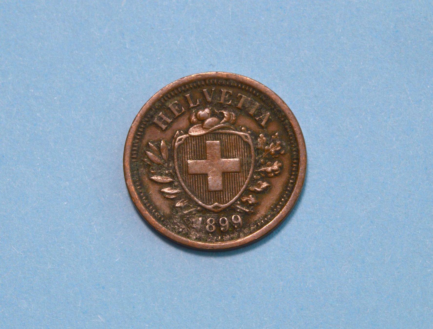 Toutes les monnaies: 1 Rappen 1899 – D'occasion à Oberglatt ZH par dil_85sh 2