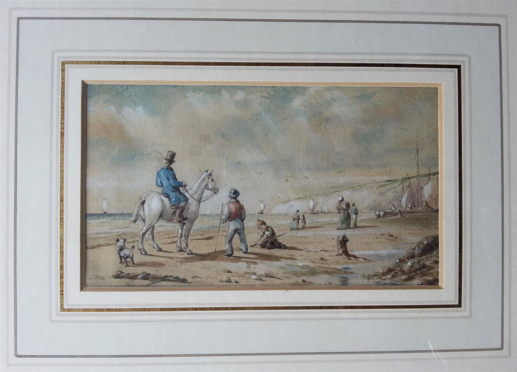 Dipinti: Bild Gemälde Aquarell: George James KNOX, 1867 – Usato da Oberriet SG venduto da ganesh435 2