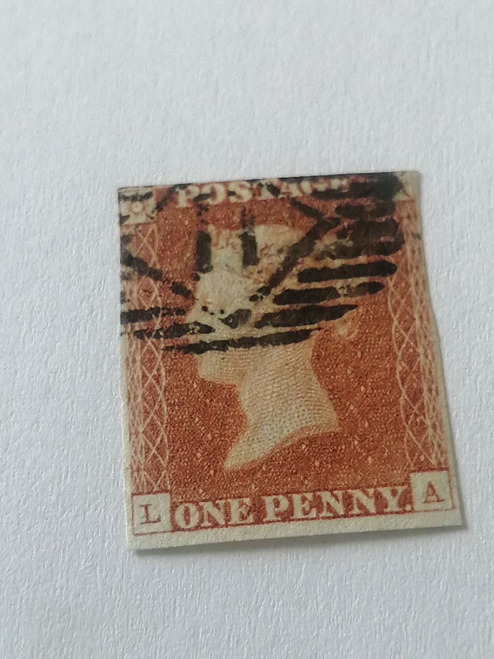 Tutti i francobolli: One Penny Red 1846 – Usato da Happerswil venduto da tschergi