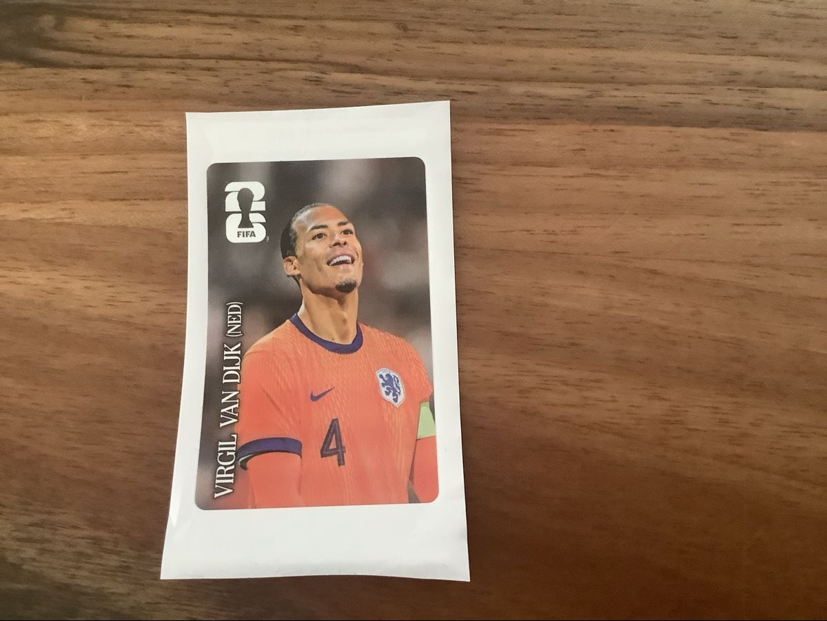 Panini Carte collezionabili: CC Sticker Virgil van Dijk – Nuovo (secondo la descrizione) da Full-Reuenthal venduto da Firu