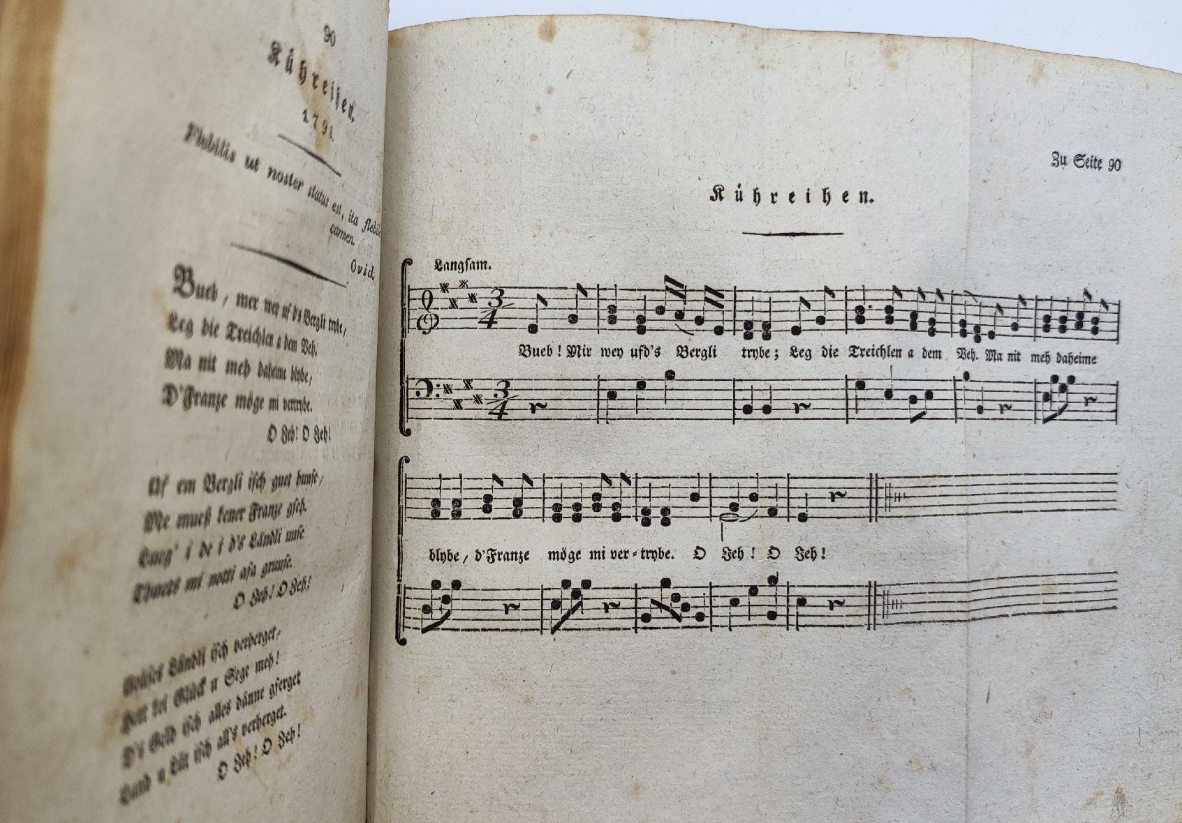 Libri: VOLKSLIEDER& GEDICHTE 1806 – Usato da Goldach venduto da Gaip 3