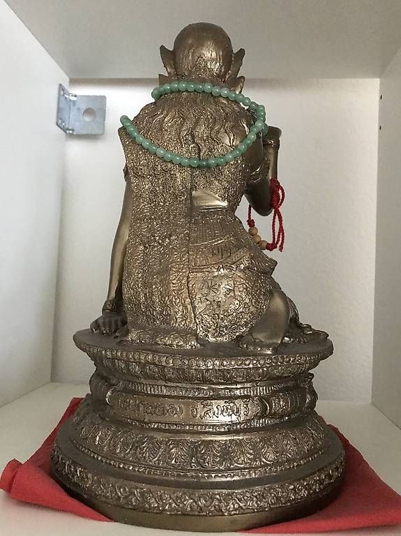 Statuette: Figur Khmer sitzende Bronze-Buddha – Usato da glattbrugg venduto da tto_9tyc 2
