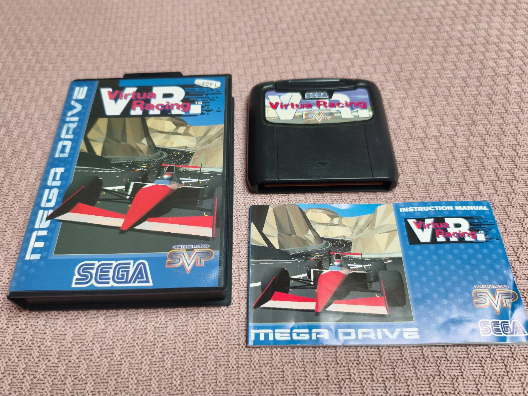 Sega Giochi: Mega Drive Spiel Virtua Racing SVP – Usato da Ringgenberg BE venduto da Tantal15125