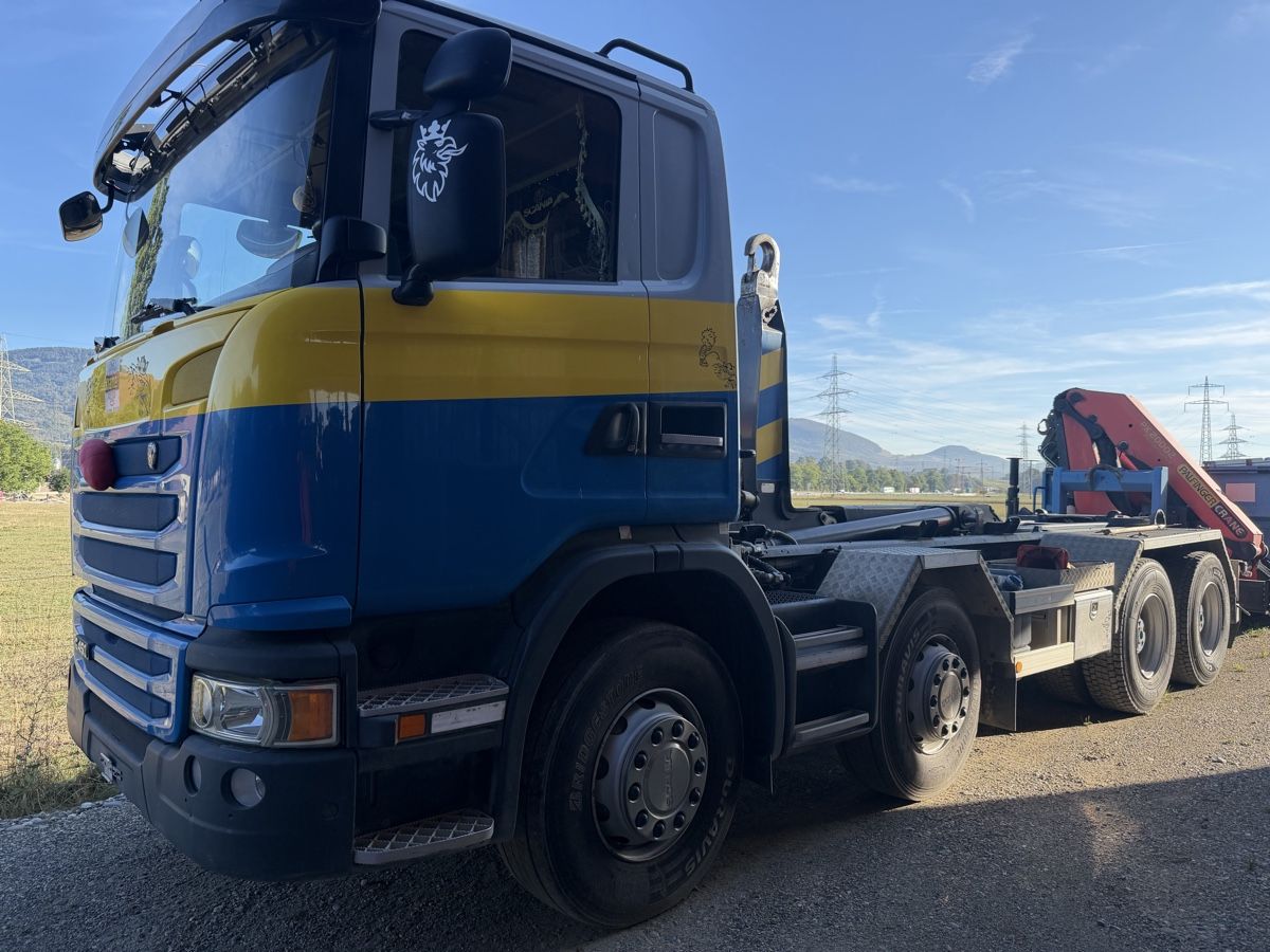 Scania Lastwagen: 40Kmh Scania 4Achser – Gebraucht aus Deitingen von RK68