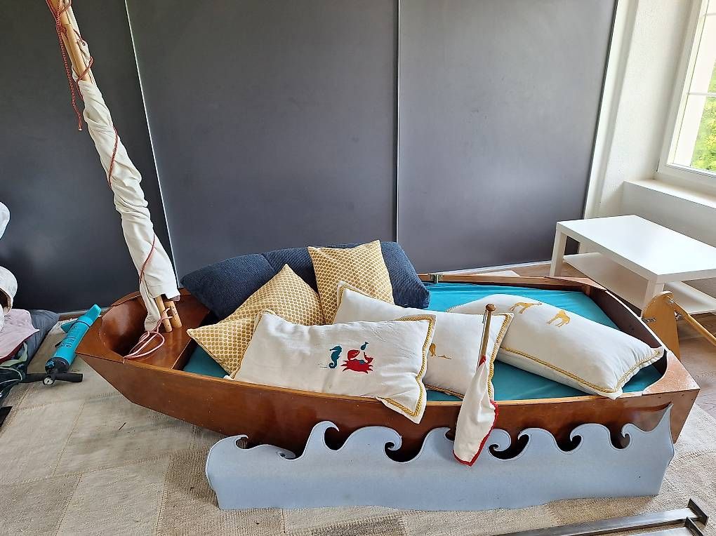 Letti: Segelboot/Kinderbett aus Holz – Usato da Klingnau venduto da han_km7r 1