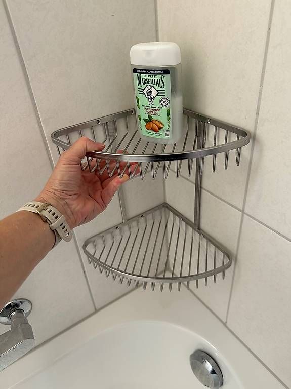 Docce: porte-produits de douche acier inoxydable – Usato da Cheyres venduto da fra_s5v7 1