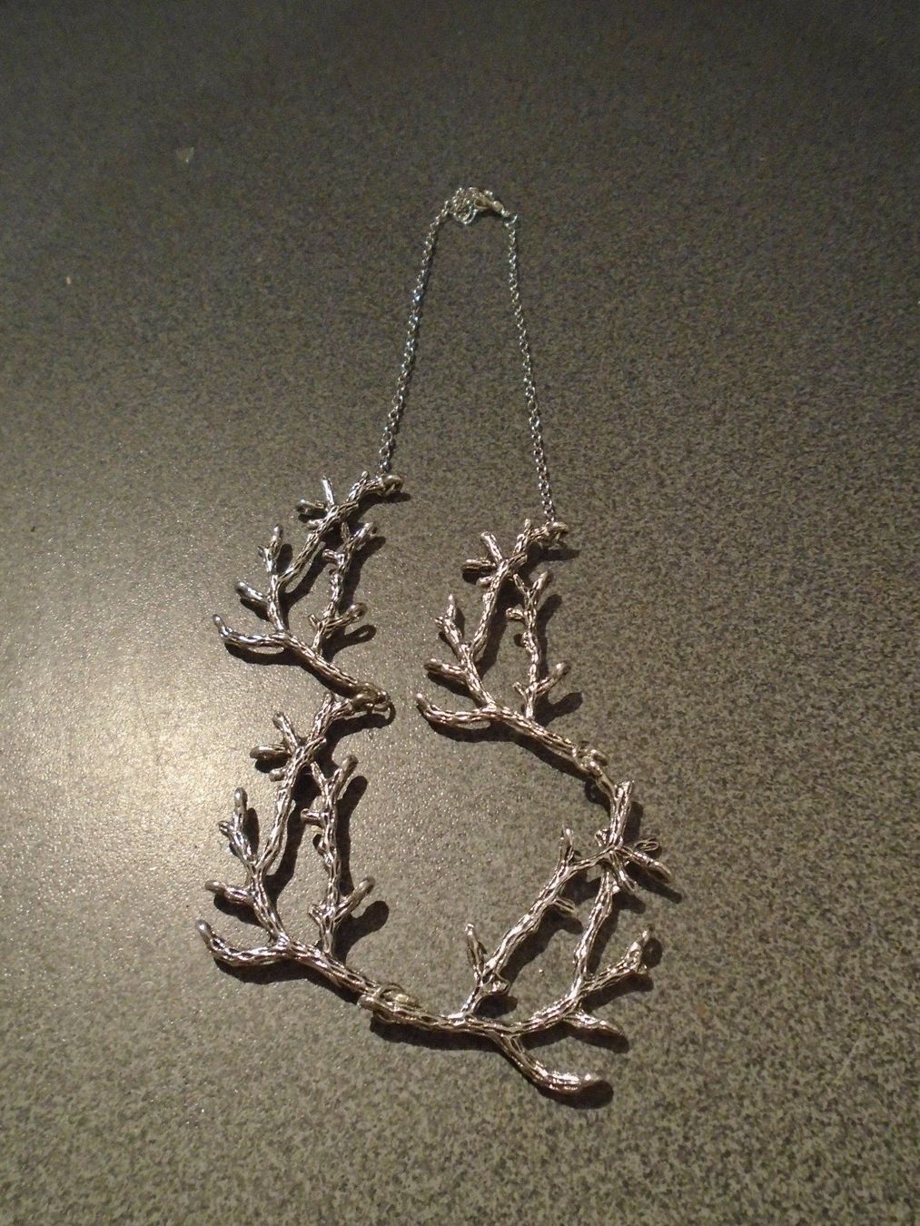 Catenine: Kette silberfarbig, Aeste – Nuovo e nell'imballaggio originale da Zürich venduto da abraxas1291