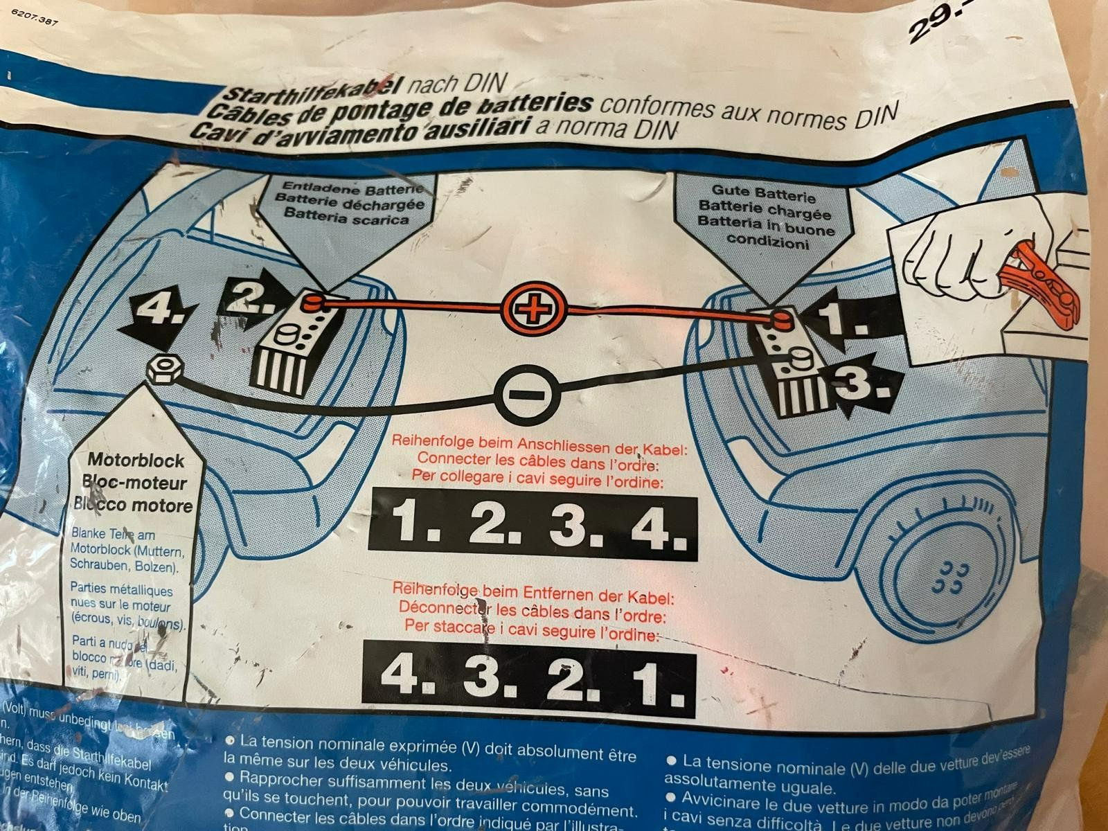 Cavi: Starthilfekabel Do it + Garden 3.5 Meter – Nuovo (secondo la descrizione) da Zug venduto da Luke65 3