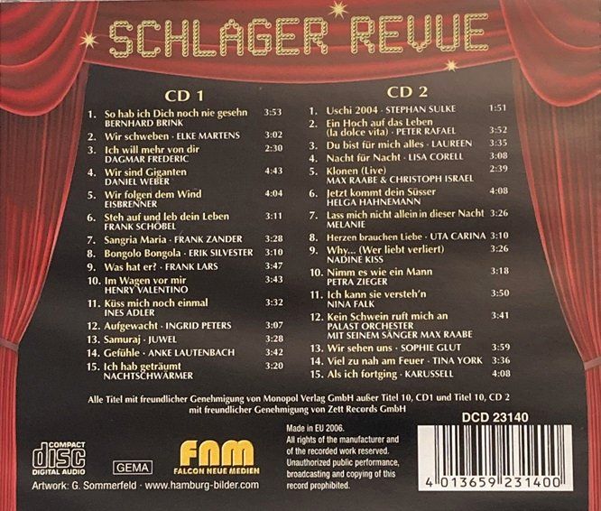 CDs: Schlager Revue – D'occasion à Grüningen par azulmarron 1