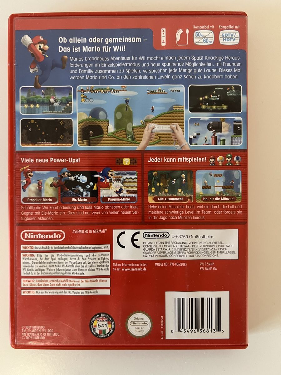 Nintendo Spiele: New Super Mario Bros Wii – Gebraucht aus Andhausen von  1