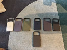 7x Original Apple Hüllen für iPhone 17 Pro & Pro Max